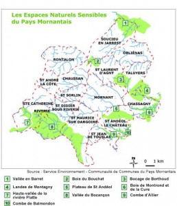 Les ENS de l'Ouest lyonnais Paysages des communes du Pays Mornantais